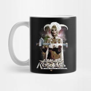 Vintage Worn Crack - buck rogers princess ardala weapon Mug